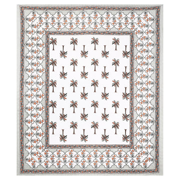 Rajasthani Jaipuri Traditional King Size Bedsheet With 2 Pillow Covers