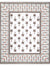 Rajasthani Jaipuri Traditional King Size Bedsheet With 2 Pillow Covers